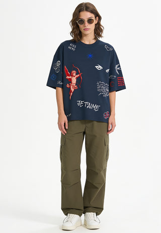 T-shirt Boxy "Flash Tattoo 2"