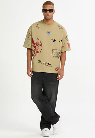 T-shirt Boxy "Flash Tattoo 2"