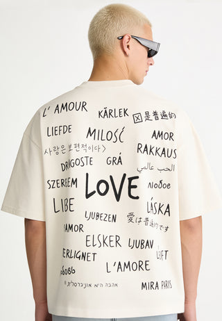 T-shirt Boxy "Universal Love"