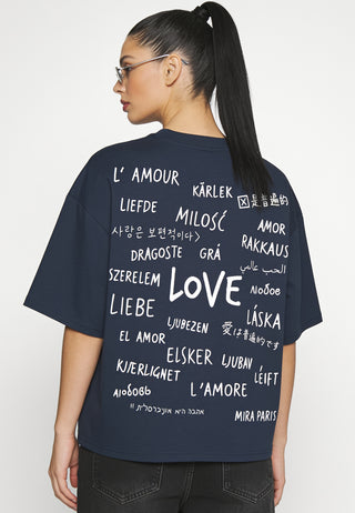 T-shirt Boxy "Universal Love"