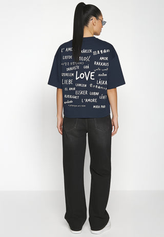 T-shirt Boxy "Universal Love"