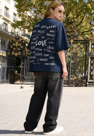 T-shirt Boxy "Universal Love"