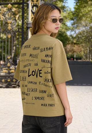T-shirt Boxy "Universal Love"