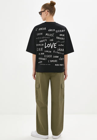 T-shirt Boxy "Universal Love"