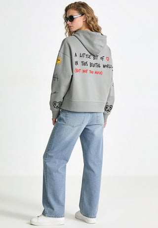 Hoodie Boxy "Tattoo Brutal"