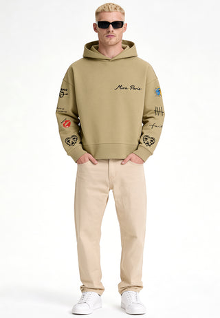 Hoodie Boxy "Tattoo Brutal"