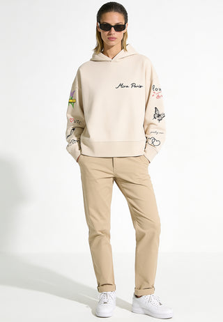 Hoodie Boxy "Tattoo Sweet"
