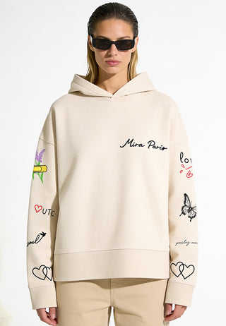 Hoodie Boxy "Tattoo Sweet"