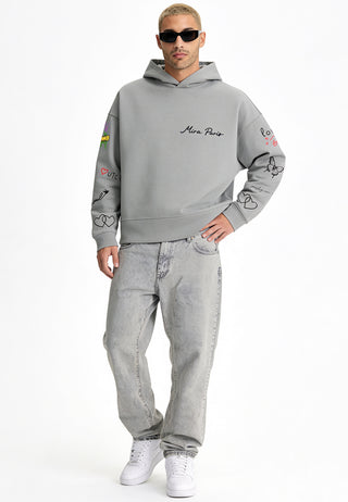 Hoodie Boxy "Tattoo Sweet"