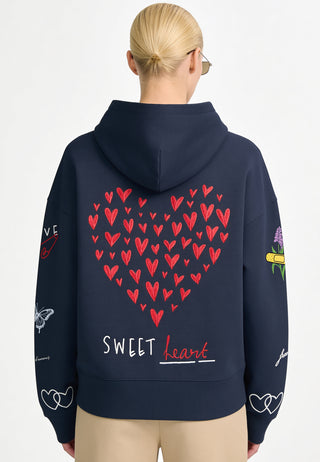 Hoodie Boxy "Tattoo Sweet"