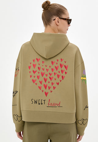 Hoodie Boxy "Tattoo Sweet"