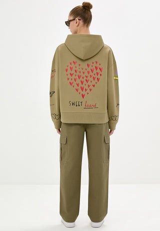 Hoodie Boxy "Tattoo Sweet"