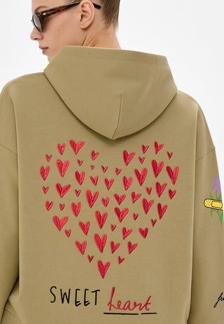 Hoodie Boxy "Tattoo Sweet"