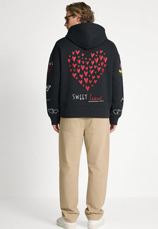 Hoodie Boxy "Tattoo Sweet"