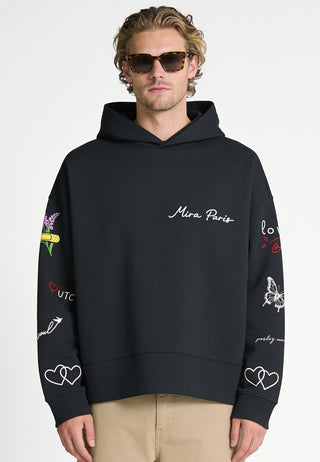 Hoodie Boxy "Tattoo Sweet"
