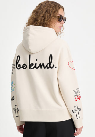 Hoodie Boxy "Tattoo Be Kind"