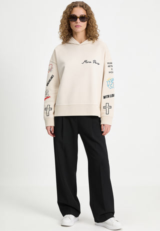 Hoodie Boxy "Tattoo Be Kind"