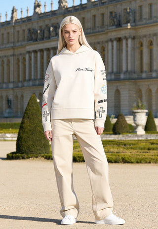Hoodie Boxy "Tattoo Be Kind"