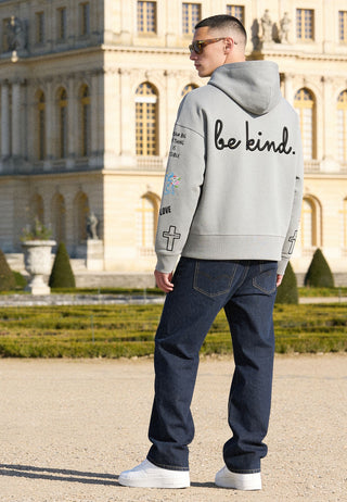 Hoodie Boxy "Tattoo Be Kind"