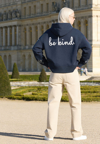 Hoodie Boxy "Tattoo Be Kind"