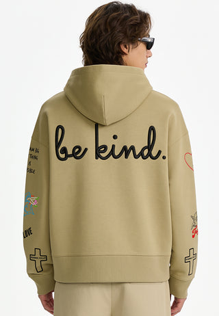 Hoodie Boxy "Tattoo Be Kind"