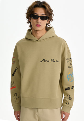 Hoodie Boxy "Tattoo Be Kind"