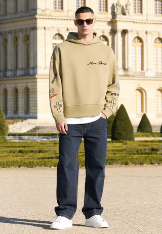 Hoodie Boxy "Tattoo Be Kind"