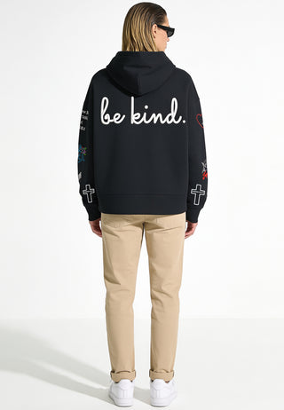 Hoodie Boxy "Tattoo Be Kind"