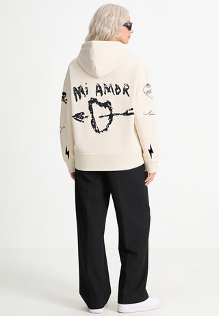 Hoodie Boxy "Tattoo Mi Amor"