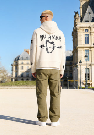 Hoodie Boxy "Tattoo Mi Amor"