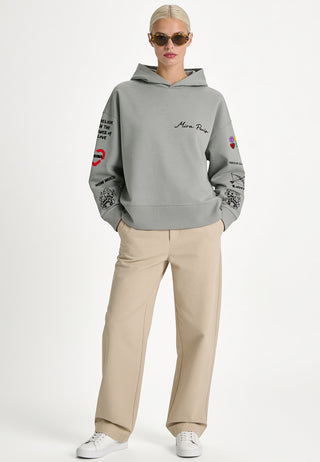 Hoodie Boxy "Tattoo Crush"