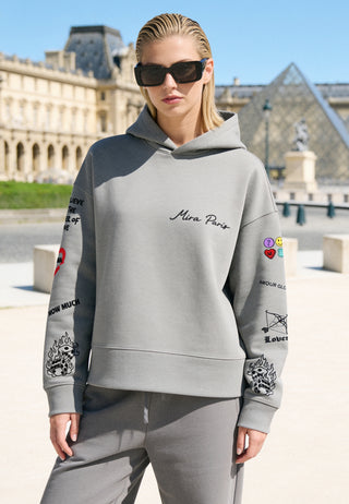 Hoodie Boxy "Tattoo Crush"