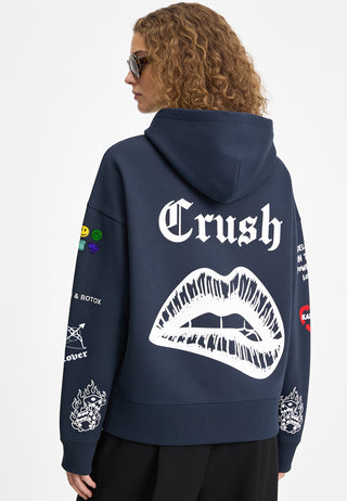 Hoodie Boxy "Tattoo Crush"