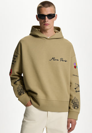 Hoodie Boxy "Tattoo Crush"