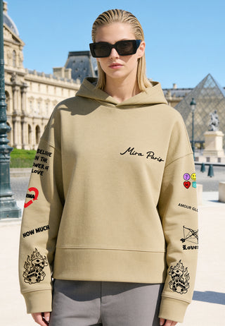 Hoodie Boxy "Tattoo Crush"