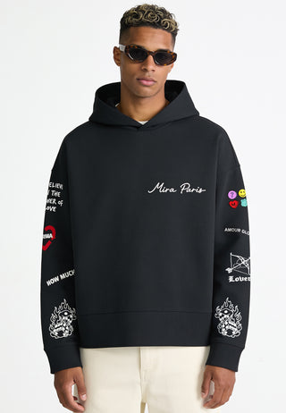 Hoodie Boxy "Tattoo Crush"