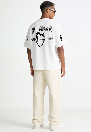 T-shirt Boxy "Tattoo Mi Amor"