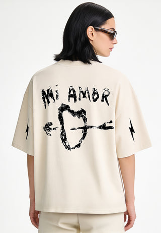 T-shirt Boxy "Tattoo Mi Amor"