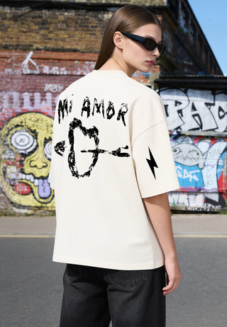 T-shirt Boxy "Tattoo Mi Amor"