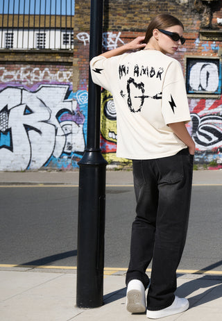 T-shirt Boxy "Tattoo Mi Amor"