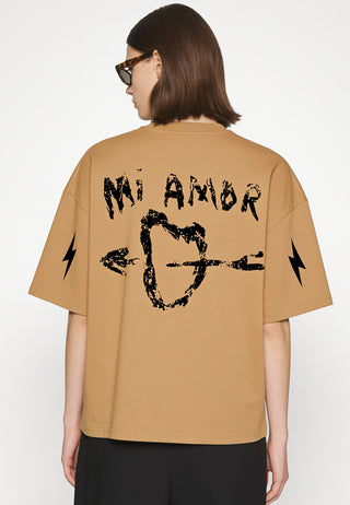 T-shirt Boxy "Tattoo Mi Amor"
