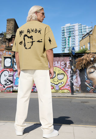 T-shirt Boxy "Tattoo Mi Amor"