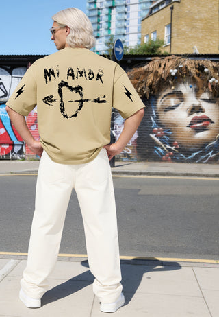 T-shirt Boxy "Tattoo Mi Amor"