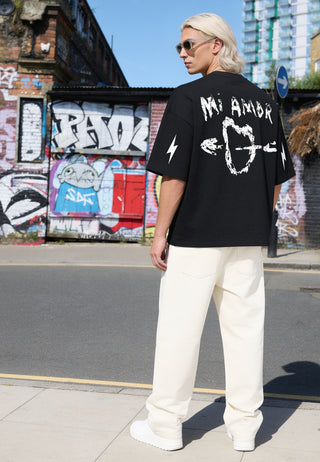 T-shirt Boxy "Tattoo Mi Amor"
