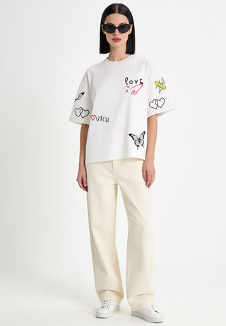 T-shirt Boxy "Tattoo Sweet"