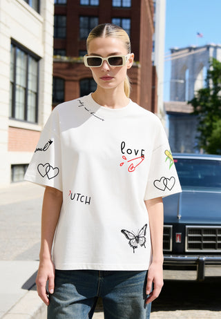 T-shirt Boxy "Tattoo Sweet"
