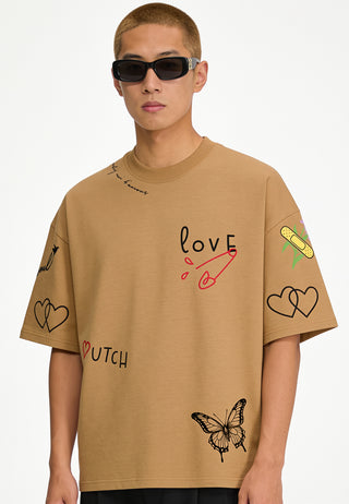 T-shirt Boxy "Tattoo Sweet"