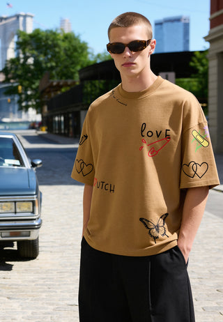 T-shirt Boxy "Tattoo Sweet"