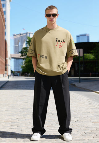 T-shirt Boxy "Tattoo Sweet"