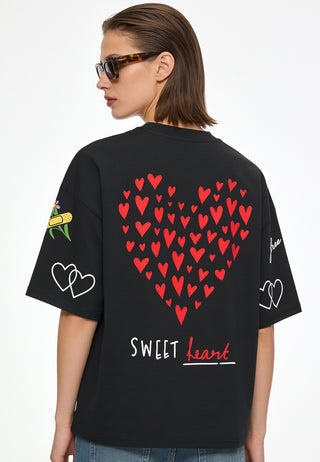T-shirt Boxy "Tattoo Sweet"
